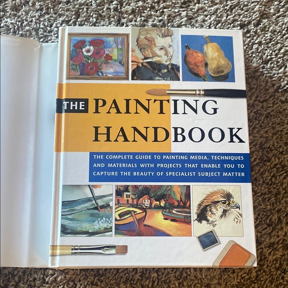 The Painting Handbook - Complete Guide Painting Techniques Hardcover 1st Edition - Picture 5 of 14